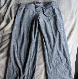 Juicy couture velour grey sweatpants